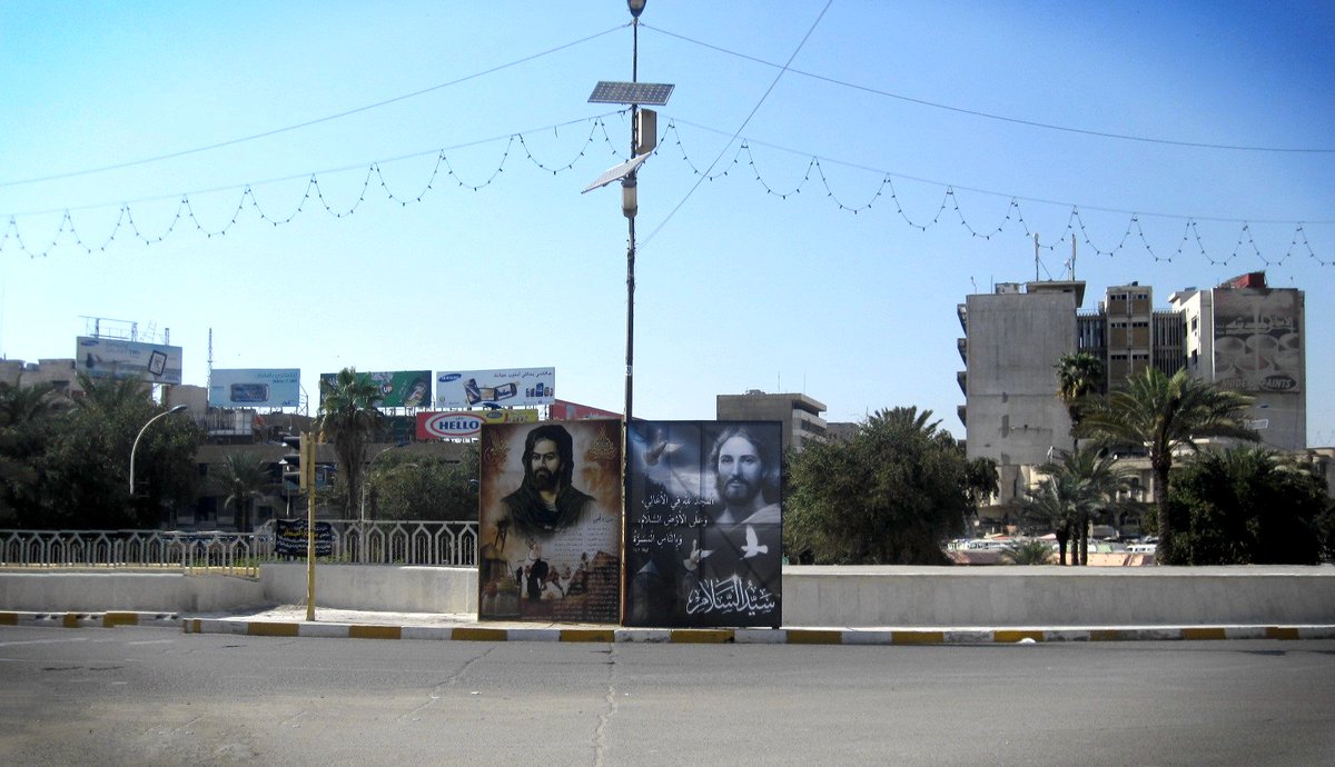 JalalMaqdisi's tweet photo. A picture of Liberation Square in Baghdad I took 5 years ago. #Iraq2011 #TahrirSq https://t.co/rn5BIy96Ti