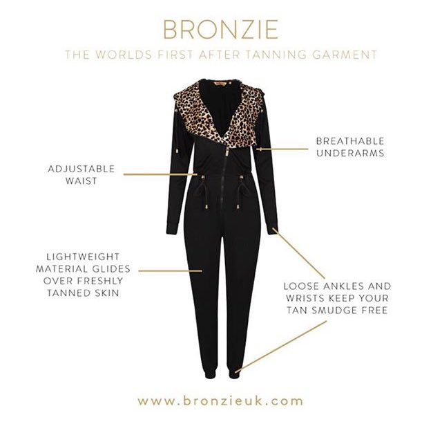 Bronzieuk's tweet photo. The only #AfterTanWear specifically designed for a smudge free Tan and clean Tan free sheets #TanInStyle 👌 https://t.co/M1h5DkhLrj