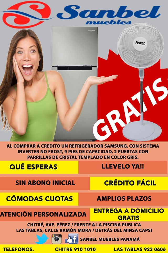 Un Abril de LOCURAAAAAA
Solo en Sanbel Muebles
Visita nuestras sucursales y entérate de todo lo que tenemos para ti.