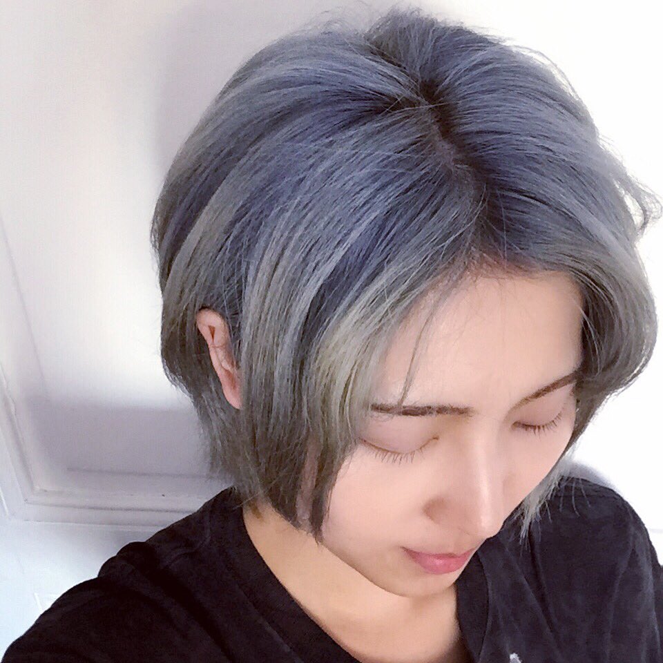 luoyucos's tweet photo. 新发色。the new colour https://t.co/JiAelfLayL