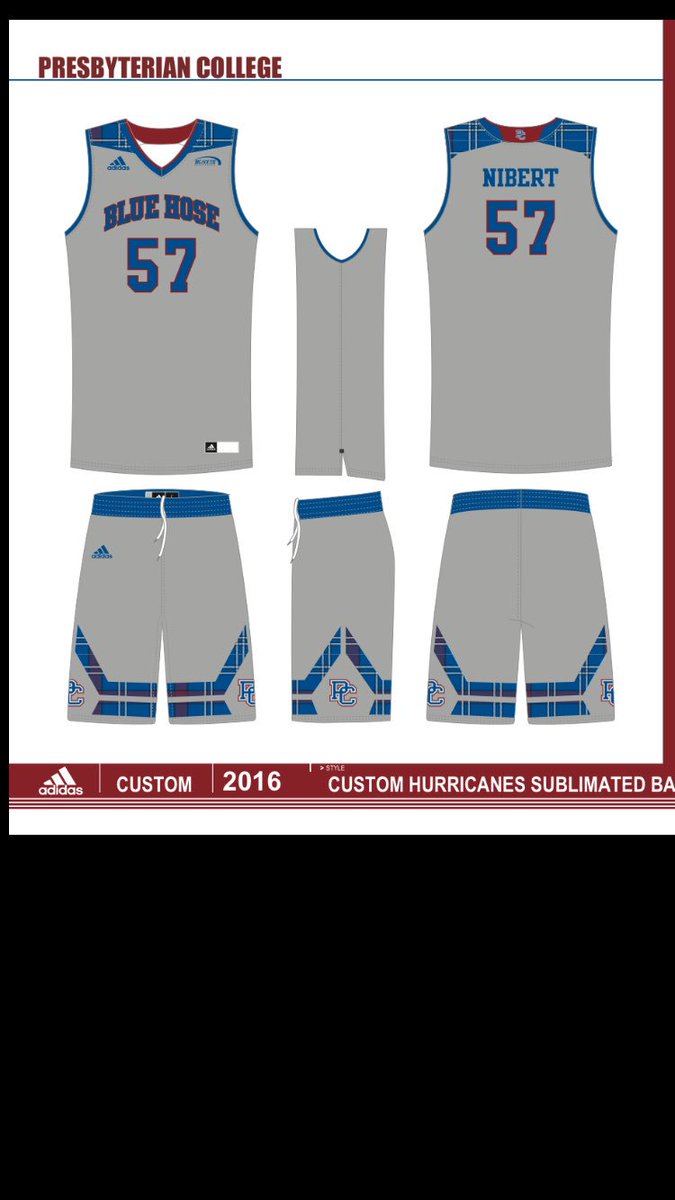 JohnReynoldsSr's tweet photo. Uniform update: this is happening. Custom PC tartan pattern on our new alt greys. Great work from @adidasHoops https://t.co/M9FEW4VAvm