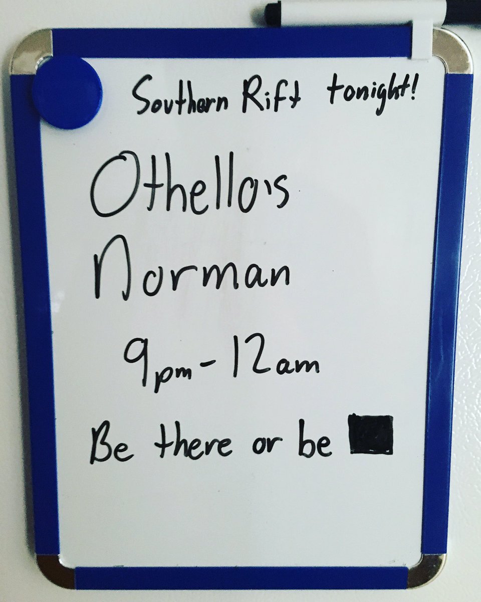 Southern_Rift's tweet photo. Norman friends, come see us tonight! https://t.co/zFBPVmnAhR