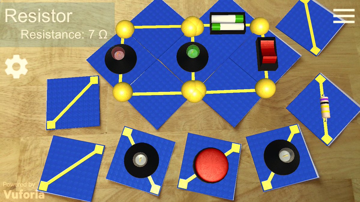 arCircuits's tweet image. New features and components are now available for the AR Circuits #AugmentedReality circuit kit.