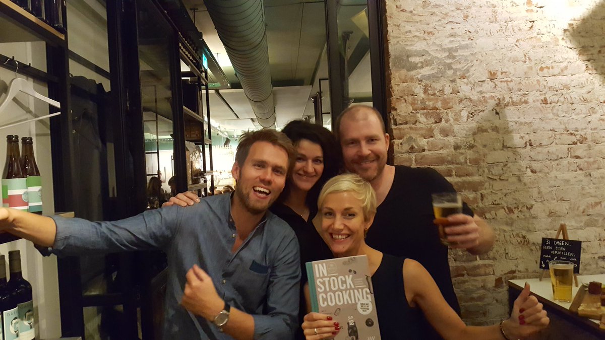 Yes #instockcooking is een feit! Onwijs geslaagd Vers van de Pers feest. Dank food rescuers! You rock! #nowaste