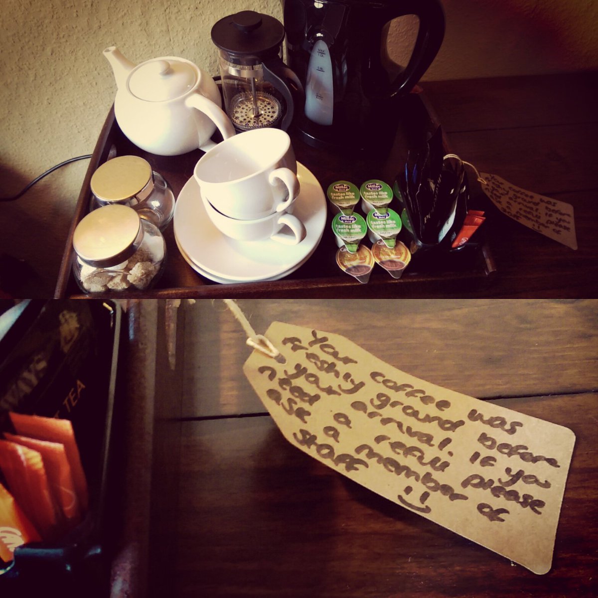 Putting the finishing touches to the rooms ready for opening in a few weeks!