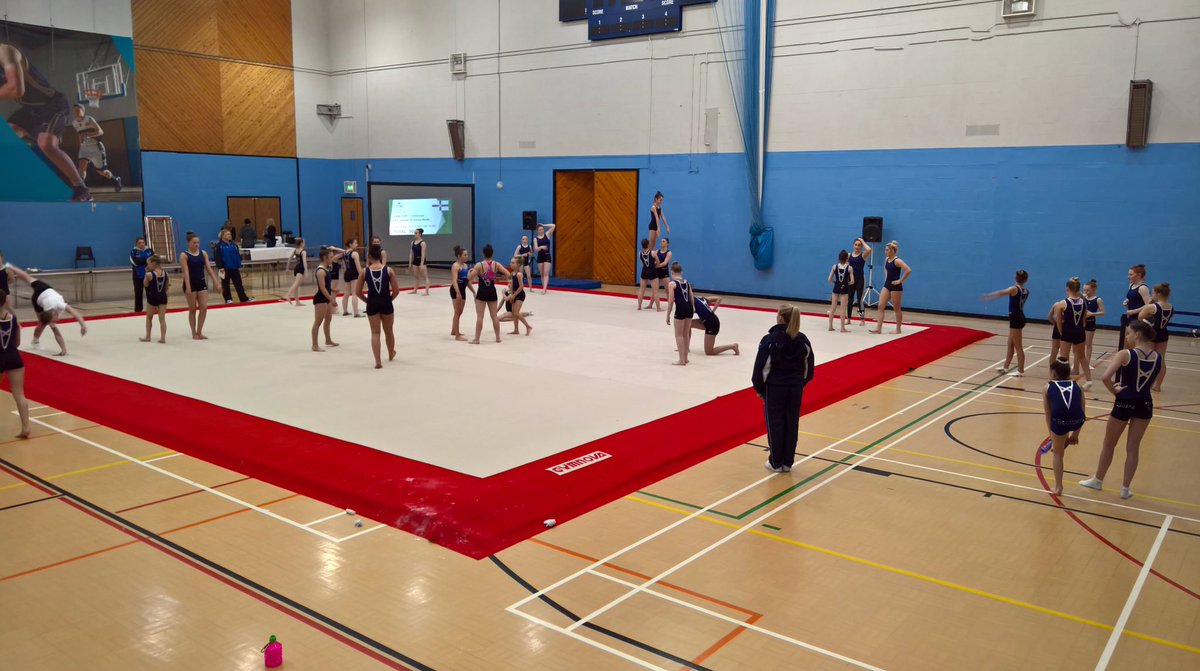 Team Scotland are in the building! Final prep before we defend our title tomorrow #AcroCelticCup