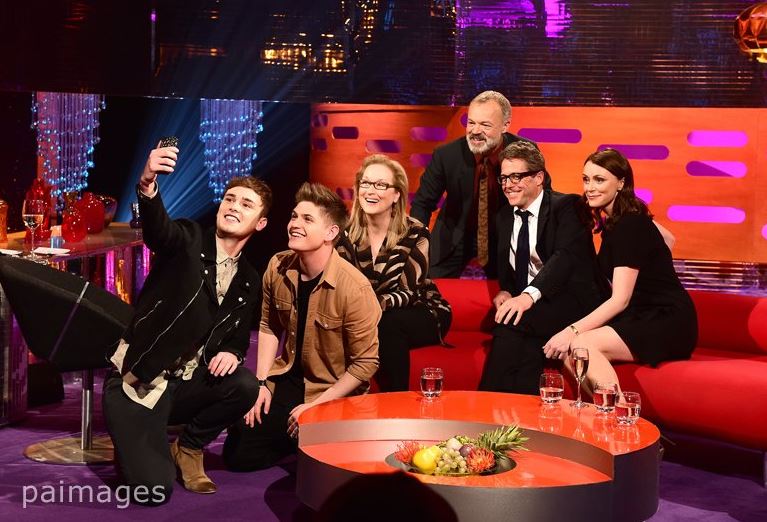 SonyMusicUK's tweet photo. Our #Eurovision hopefuls @JoeandJakemusic will be chatting to @grahnort tonight on @TheGNShow. @BBCOne at 10:35pm https://t.co/SxPEszfXWB