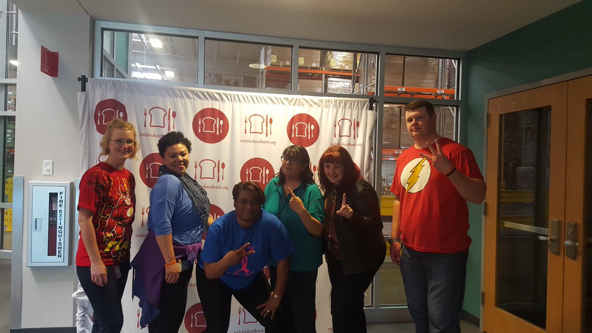 mofcollective's tweet photo. The #OpFeed Amazing Race teams competed today & chased clues all over the Foodbank to raise meals. #OpFeedFriday https://t.co/054dp1k72y