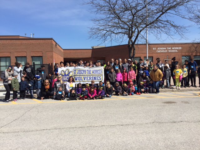 York Catholic District School Board on Twitter: "St Joseph the Worker school  community hosts its 3rd Annual Walk for the Cure $1,105 raised for Terry  Fox Foundation. https://t.co/ZE2kaqTiDi" / Twitter