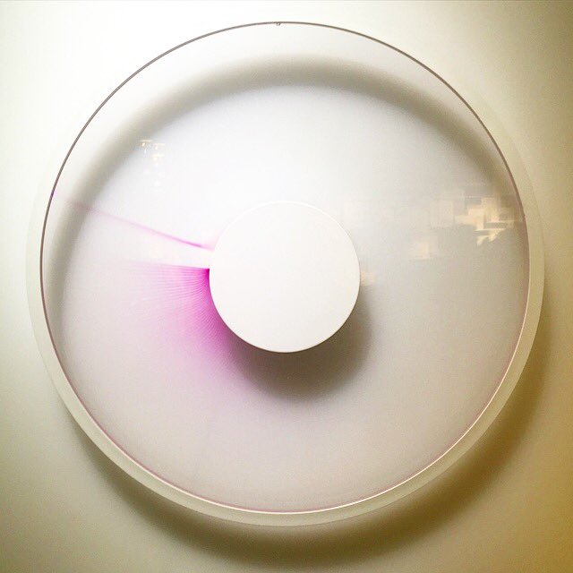architectmag's tweet photo. #LexusDesignAwards honors @studioayaskan (w/ mentors @snarkitecture) for UV-activated clock Trace. #Fuorisalone2016 https://t.co/1v1QwyWbsw