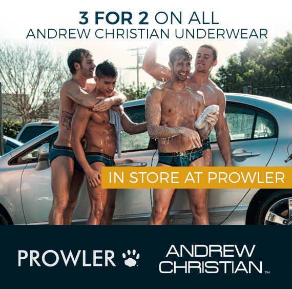 prowlerstores's tweet image. 3 for 2 on ALL @andrewchristian underwear in @prowlersoho and @prowlerbrighton - you don't want to miss this!