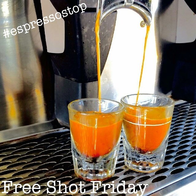 EspressoStop's tweet image. FREE SHOT FRIDAY!!!!!!!