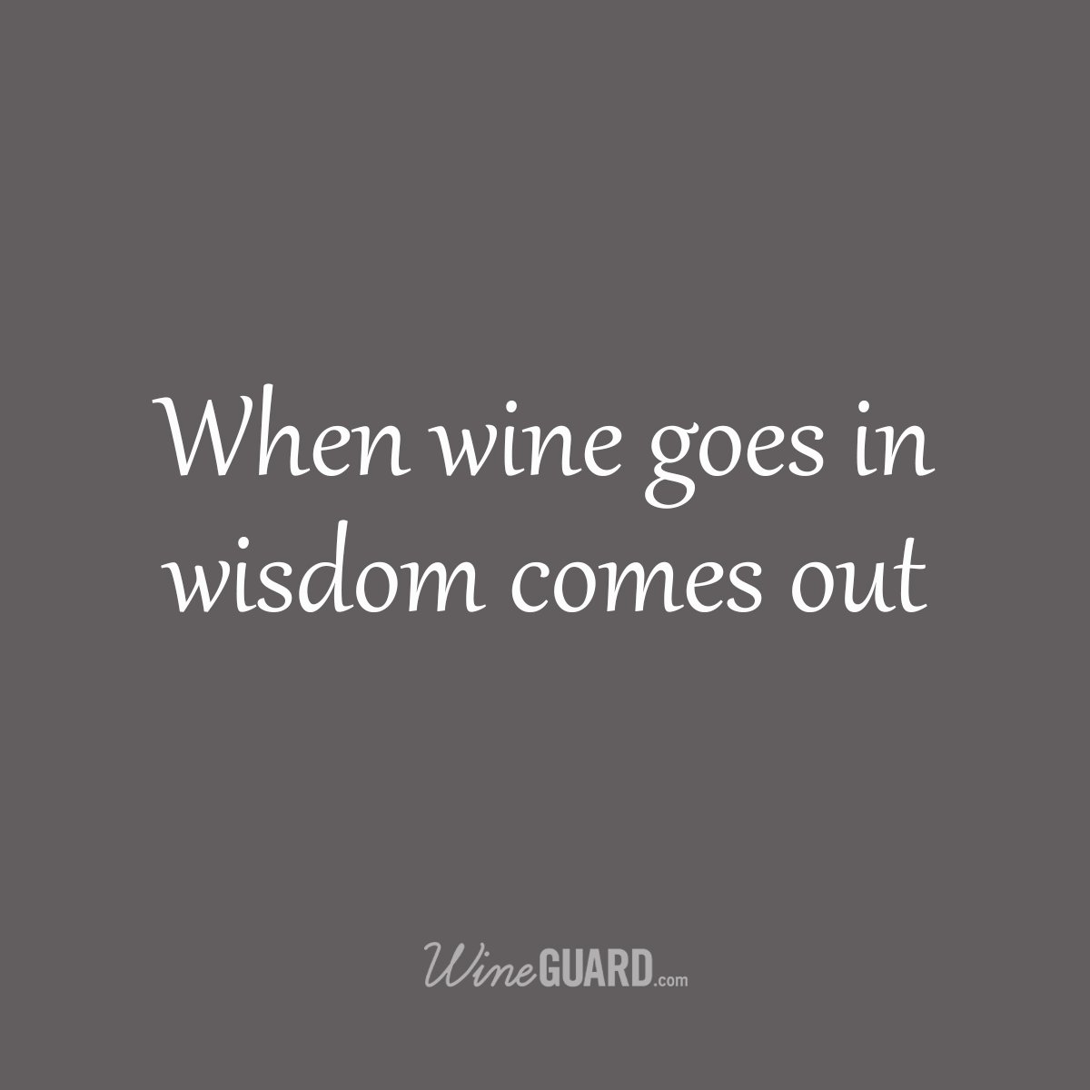 thewineguard's tweet image. ... and with age comes more wisdom! #wine #GuardYourWine #ByeByeFly