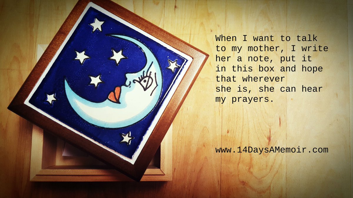 14daysamemoir's tweet photo. How to talk to your mother if she's no longer here. #MothersDay @14DaysAMemoir #Grief #Mothers https://t.co/g5XBD3lhfJ