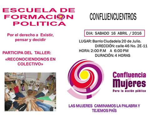 conflumujeres's tweet photo. Este sábado en Barranquilla. @AtlanticoConflu @conflumujeres https://t.co/Sbrk2qJ0Hg