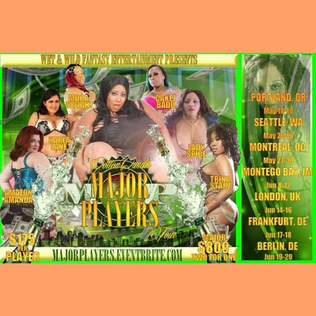 cottoncandi1Luv's tweet photo. BOOK @LadySpiceXXX & FRIENDS 4THE #MAJORPLAYERSTOUR https://t.co/BEvNVx8T9u ONLINE SALES END MAY9 #BBWPSTAR https://t.co/L6Ni22pUsA