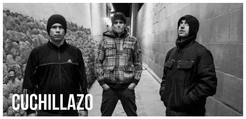 No se pueden perder el programa de hoy a las 5:00pm con <a href="/cuchillazo/">Cuchillazo</a> en <a href="/imagendelamusic/">IMAGEN DE LA MÚSICA</a> por <a href="/TVPeruPE/">TVPerú</a> .