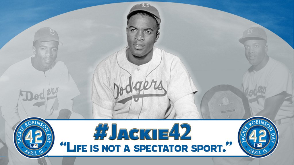 MLB's tweet photo. #Jackie42 https://t.co/zw2tkZ9VnU