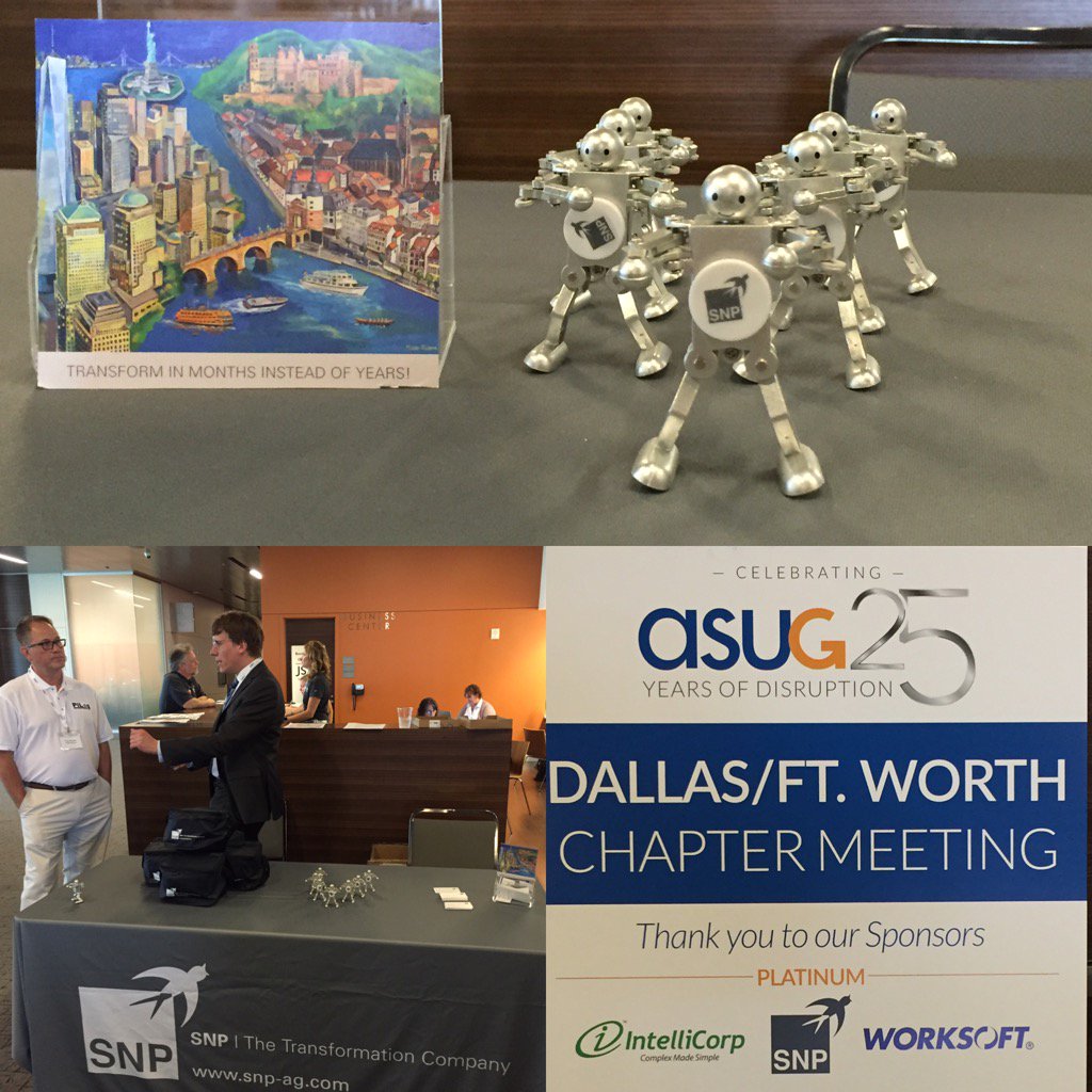 Visit @snpAG at <a href="/ASUG_DFW/">ASUG DFW</a> #TransformyourSAP #S4HANA