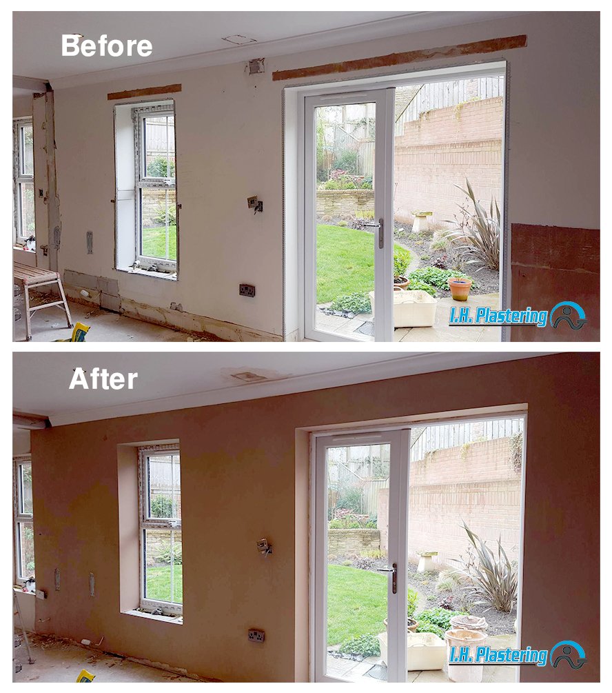 IHPlastering's tweet photo. Check out our before and after work on these patio doors, #plastering #bonding #boarding #jobwelldone https://t.co/8hBkqW6rhr