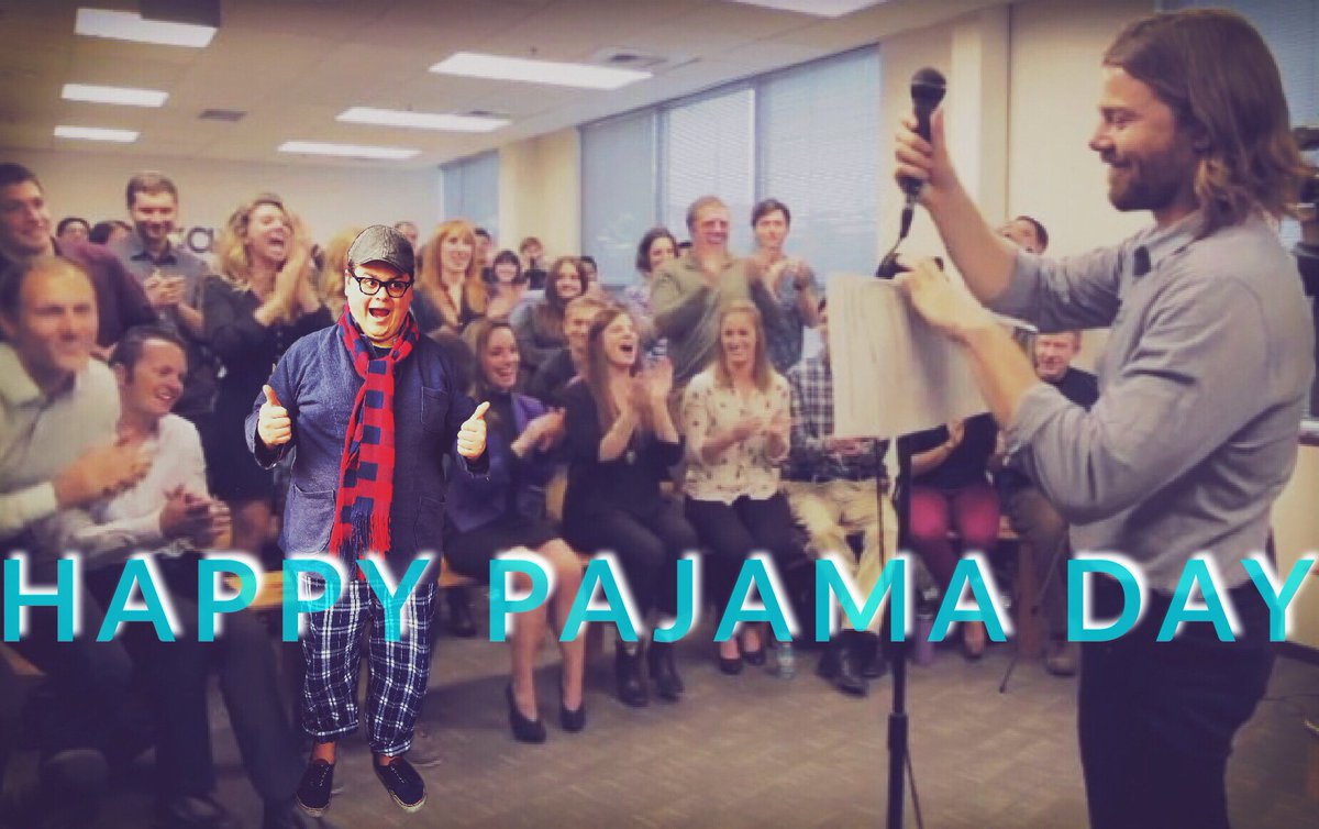 IT IS #NATIONALPAJAMADAY SO WE WEARING HELLA PAJAMAS @GravityPymts TODAY! #GpGetsWoke #CCprocessing #BestCompany