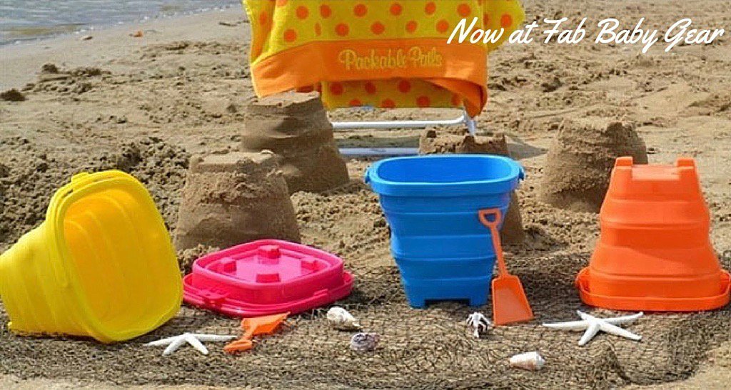 FABBABYGEAR's tweet image. Just In! @PackablePails ! The must have multi-functional toy! #FabBabyGear #NewProducts #Summer