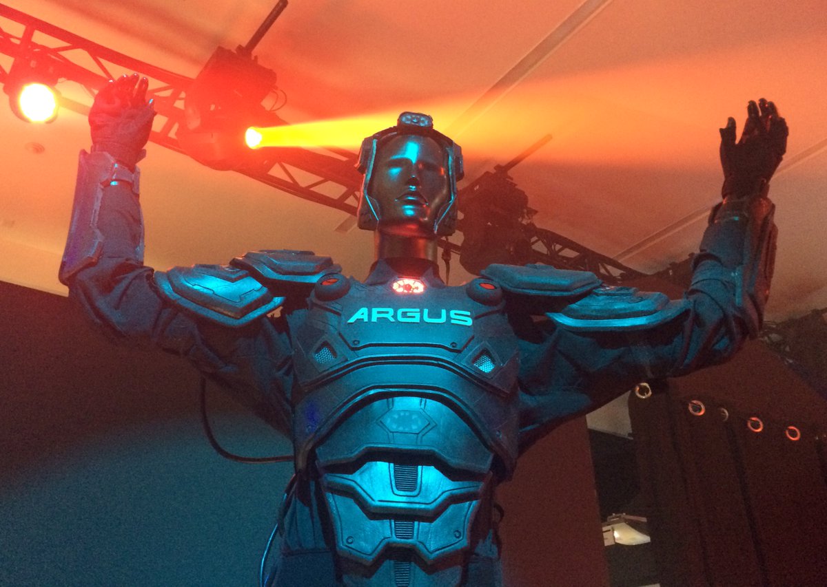 TheArgusProject's tweet photo. Meet Argus at #Tribeca2016. We're on display in the Festival Hub until 11pm today. #TheArgusProject https://t.co/hcbMjkUkKT