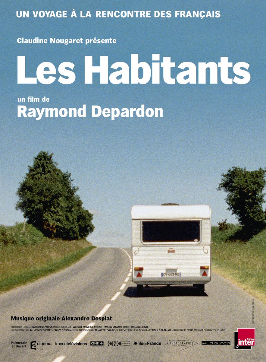 Ce soir à 20h sur @mycineplus retrouvez #RaymondDepardon et #ClaudineNougaret pour parler du film #LesHabitants !