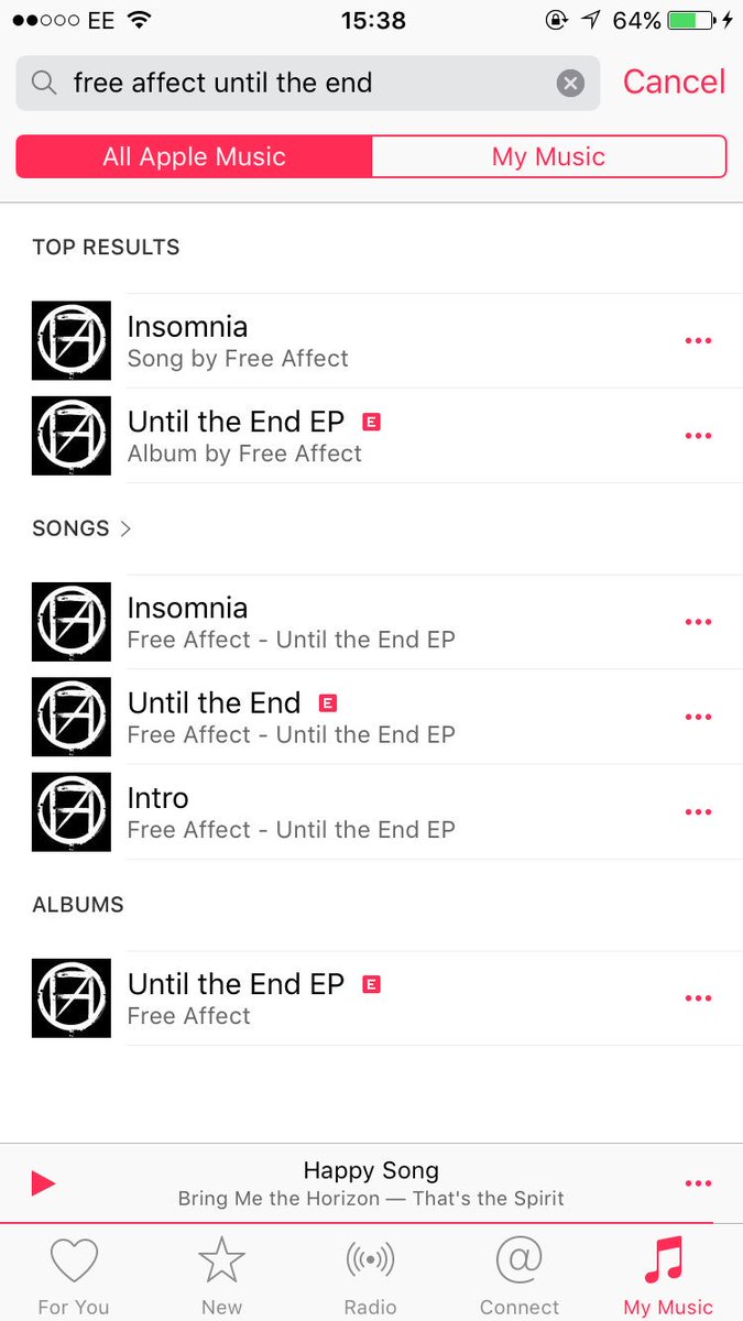 FreeAffect's tweet image. So if you haven't heard our EP is on ITunes! Go and buy it!And it will also be going on Spotify and deezer very soon