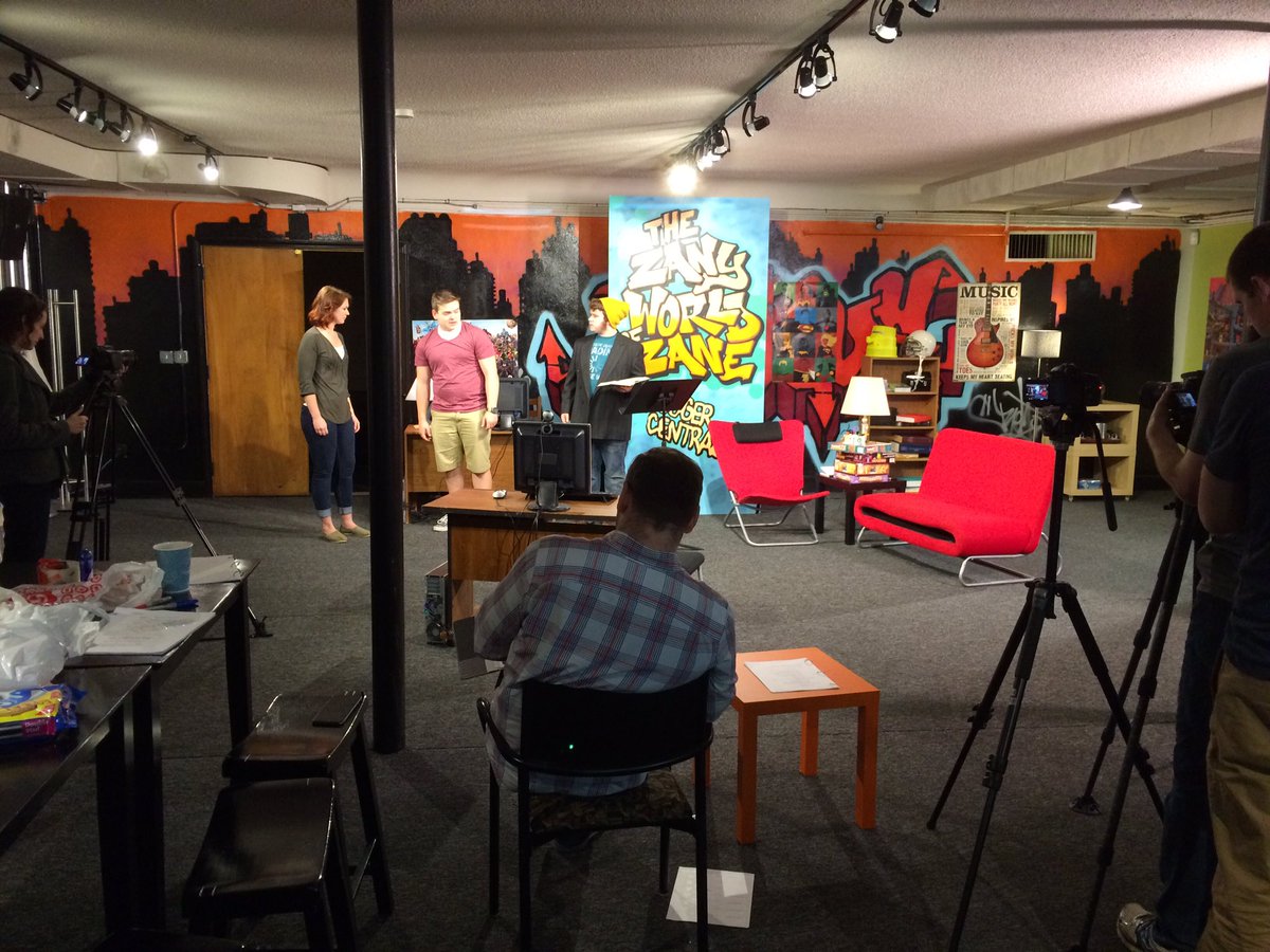 On set today.  What a media/kids team we have creating amazing content for kids. #eaglebrookmn #ebckids