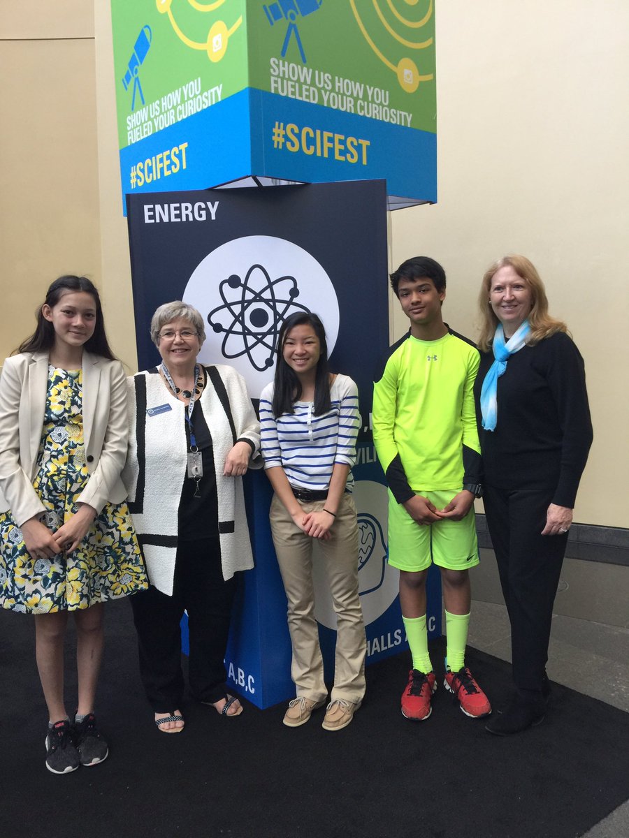 rocket21's tweet image. Epic geek-out. At #SCIFEST w/Journey to Mars Voices Challenge winners. Bravo. @NationalAero @NASA