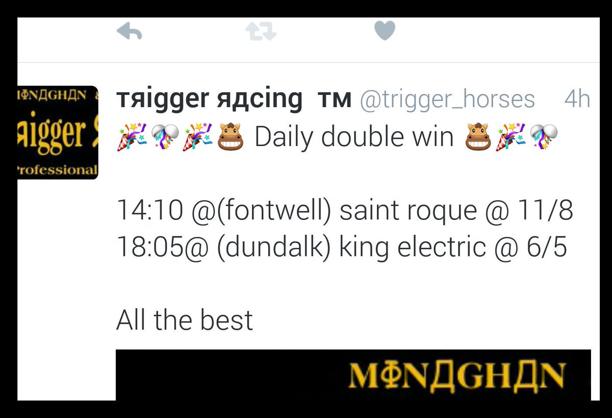 trigger_horses's tweet image. 😠 so unlucky for our daily double 😠