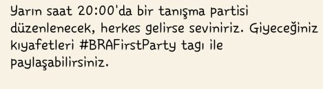 BlackRoseUni's tweet photo. İyi eğlenceler! https://t.co/L2SgricPR2