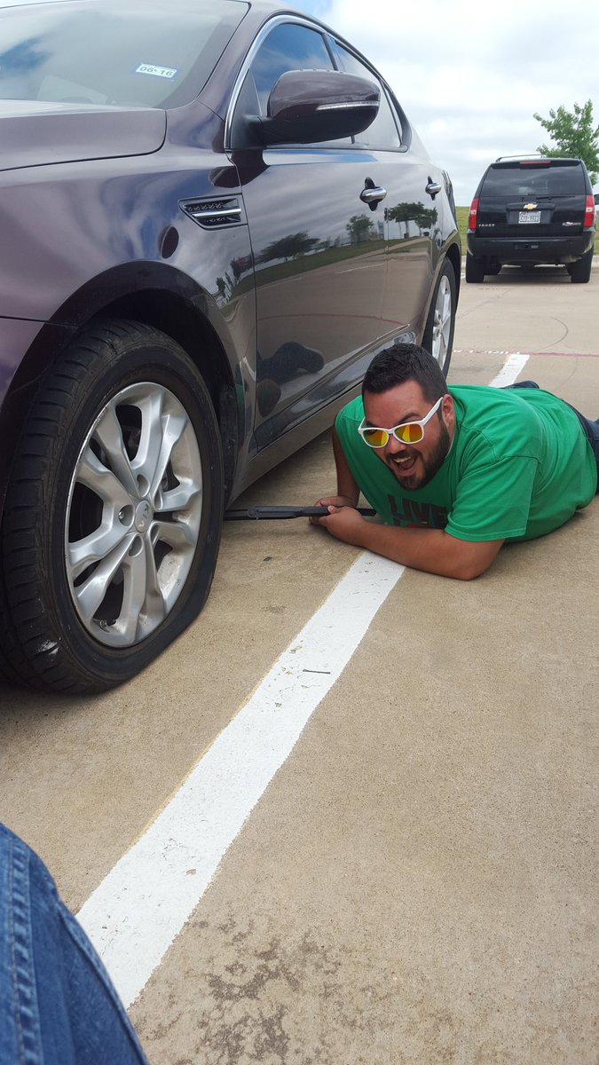 Our superhero to the rescue @Mr_Buhrow #walelm