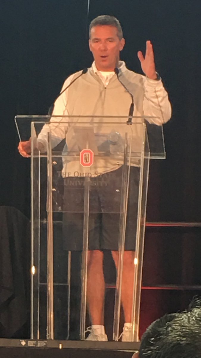 CoachGrandstaff's tweet image. Absorbing Knowledge from these men who have Wisdom. Urban Meyer and Chris Carter #EmpowerPassion