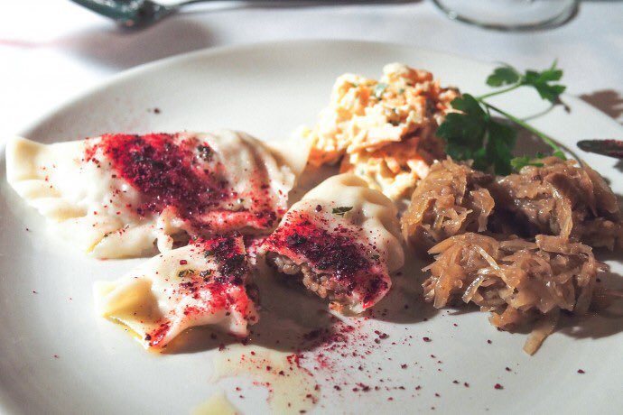 Het ultieme comfort food! wherethefoodis.nl/pools-comfort-… #dumplings #pierogi