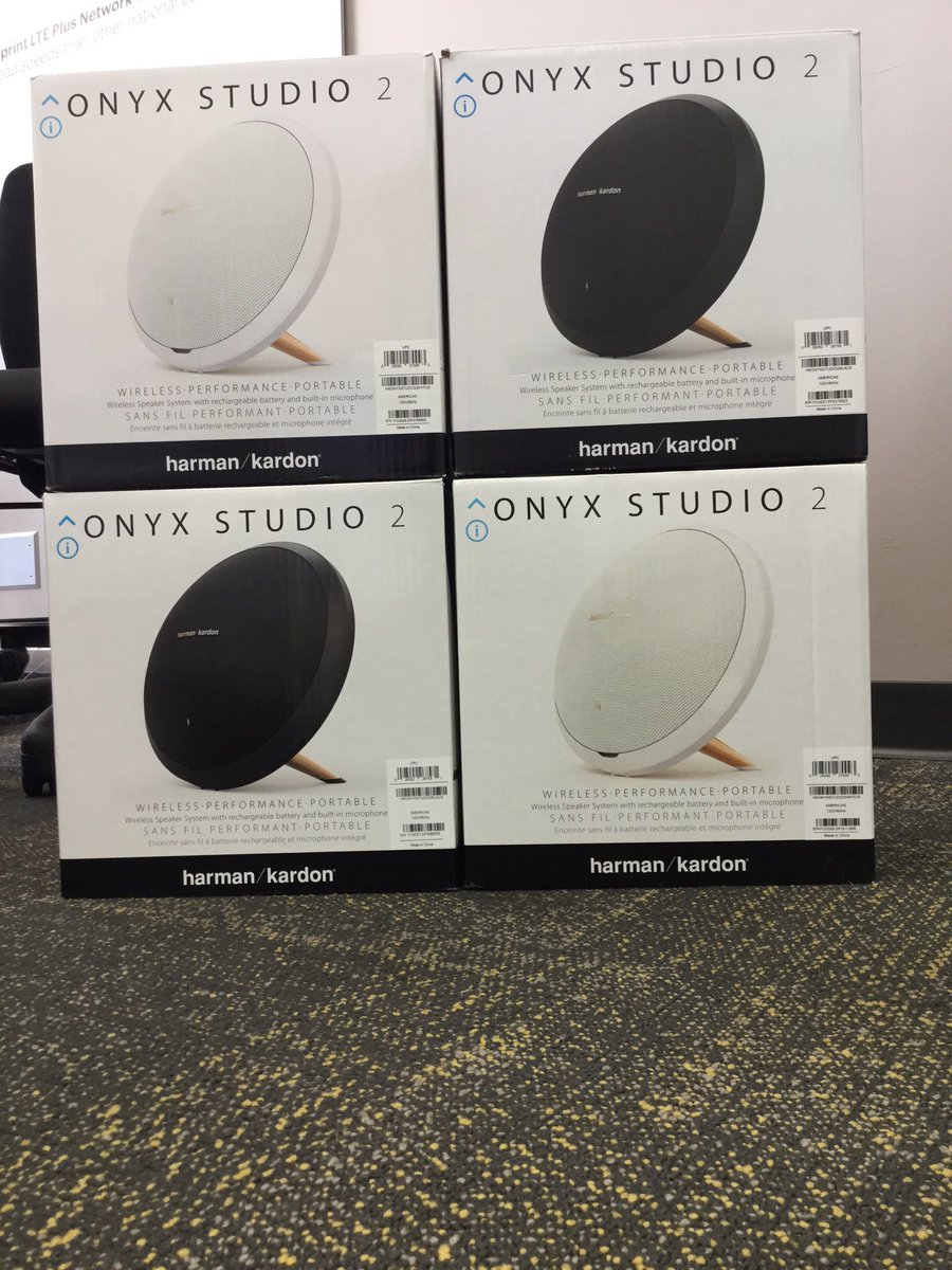 SprintPoconos's tweet photo. Come in and check out our deal on the @HarmanKardon Onyx Studio 2! https://t.co/drcyFyexMw