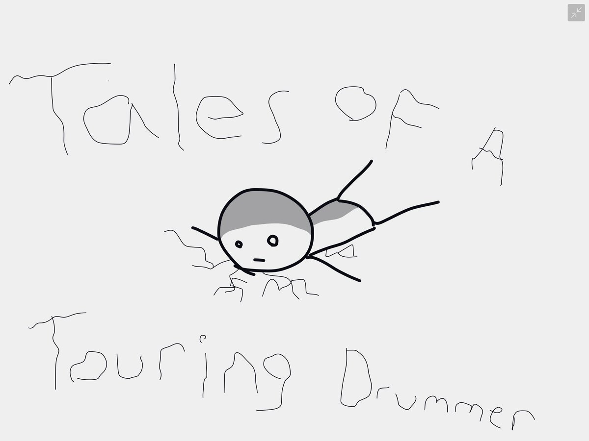 SUSTIMike's tweet photo. Just released the next Tales of a Touring Drummer video on youtube...GO GO GO! https://t.co/F7psCrHNMo #movingcomic https://t.co/1uynggKi48