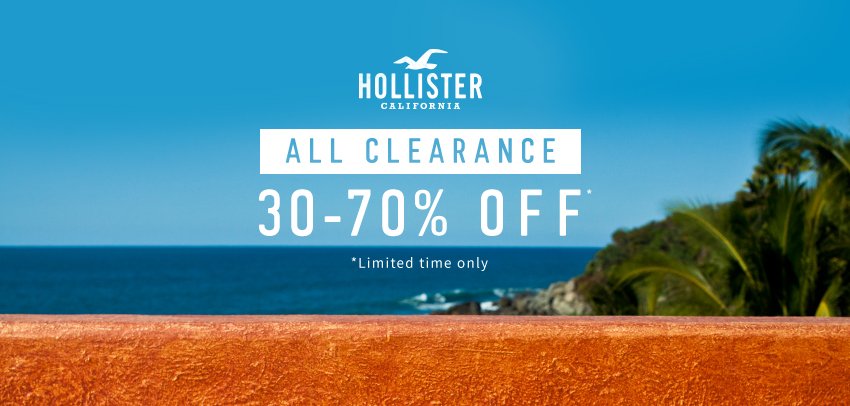 hollister clearance sale