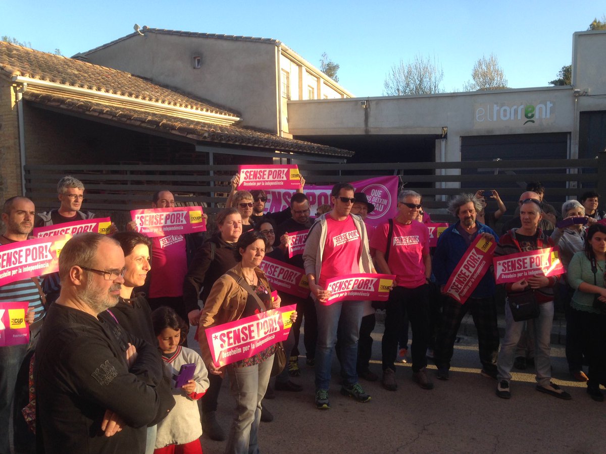 Presents a Mieres, responem plegades a l'estat español.