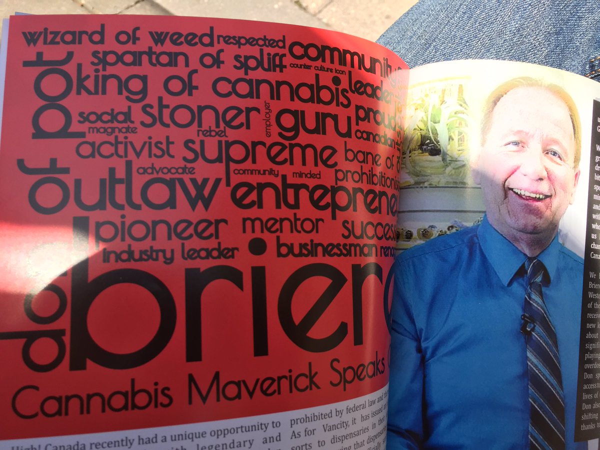 HighCanMagazine's tweet photo. So many awesome articles in this months #doublesized #highcanadamagazine #420canada issue #donbriere #womeninweed https://t.co/EI5tP6pbsR