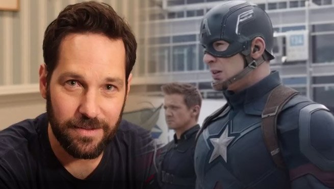 ComicBookNOW's tweet photo. PAUL RUDD Doesn't Take It Well When Fans Pick Iron Man Over Captain America - https://t.co/k7NCIDuBPl https://t.co/uQfdj9V9tH