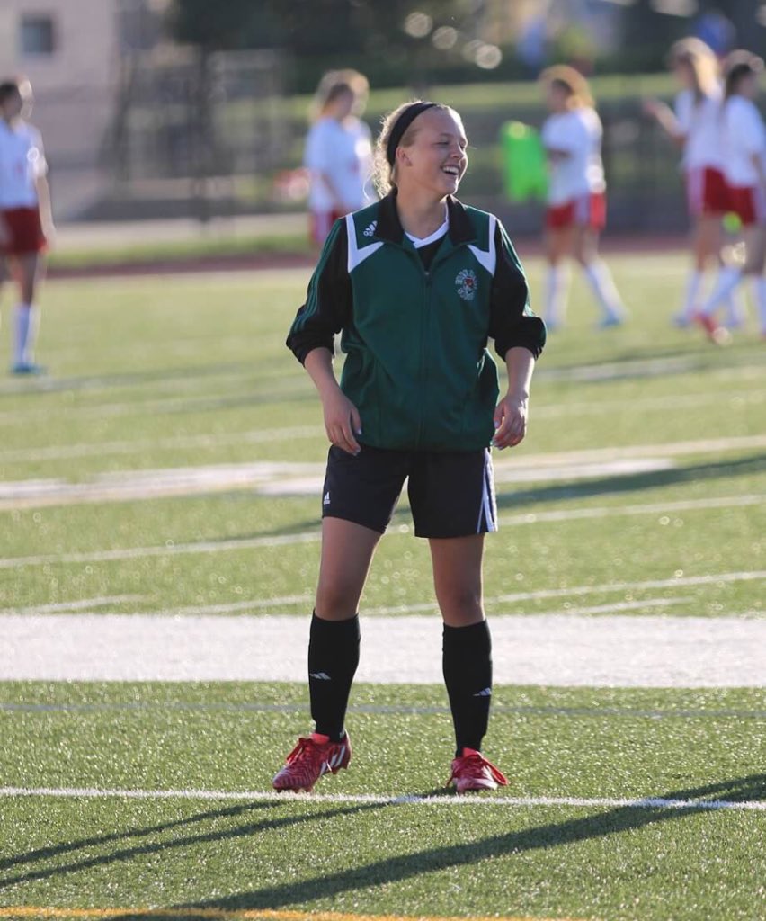 Way to go, <a href="/haleyrasmussenn/">groovhay</a>! Your first two goals of the season! 👏🏽👏🏽👏🏽👏🏽