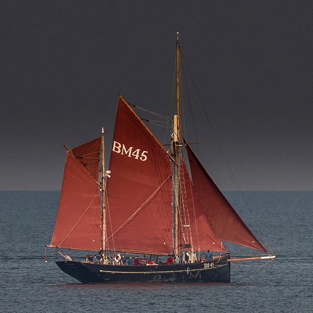 CherryTreeHotel's tweet image. Fab photo from Maureen Tatlow of the @Brixham trawler-great to see her sail @EnglishRiviera @VisitDevon @Torbay_Hour