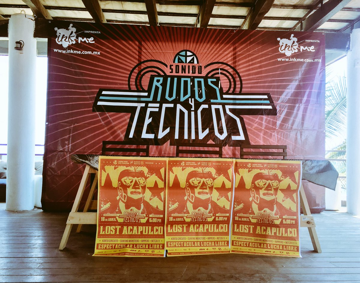 YoAmoPlaya's tweet photo. Listos para la Conferencia de @sonidorudos con #LostAcapulco en @CocoMayaPlaya @AcapulcoPerdido @SurfingMunsters https://t.co/EufbFBABcA
