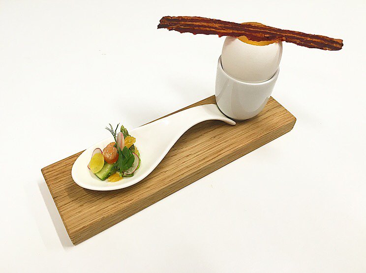 billie_chadwick's tweet photo. New canapés launch this weekend, bring on Spring! @AcklamHall @ #springasparagus #sweetcornbrulee @adamand06844740 https://t.co/7rSkixAqoB