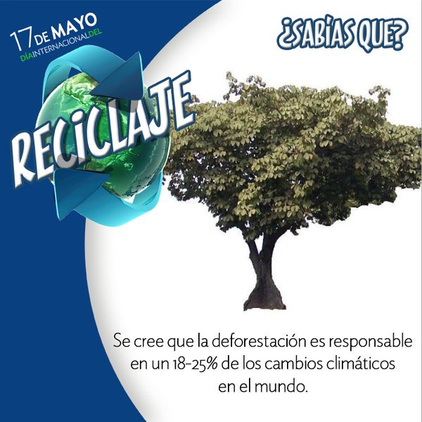 natacionpntv's tweet photo. RT InparquesCarab: Te dejamos una reflexión para que contribuyas poniendo tu granito de arena en materia de #Recicl https://t.co/ay1GZI594v