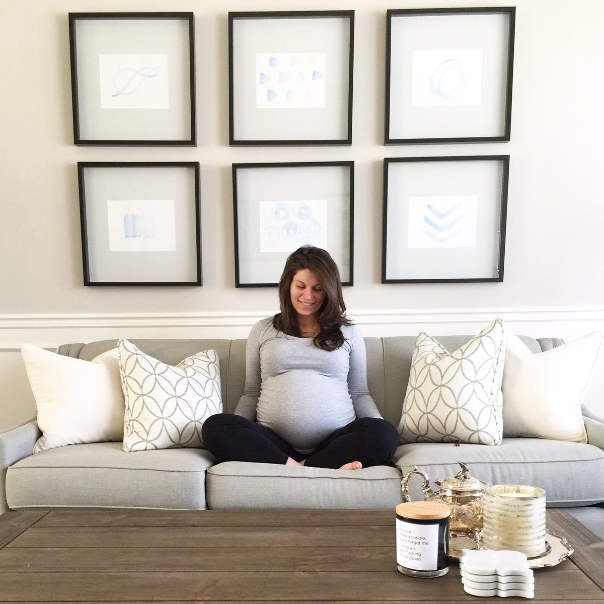 Can't wait to welcome this little boy to the world! #aunttobe #designedbyhiboudesignco