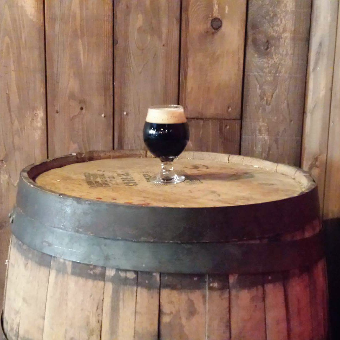 TONIGHT! Bear's Share Bourbon Barrel Imperial Stout! 10.5% ABV Imperial Stout aged 2 months in fresh barrels!