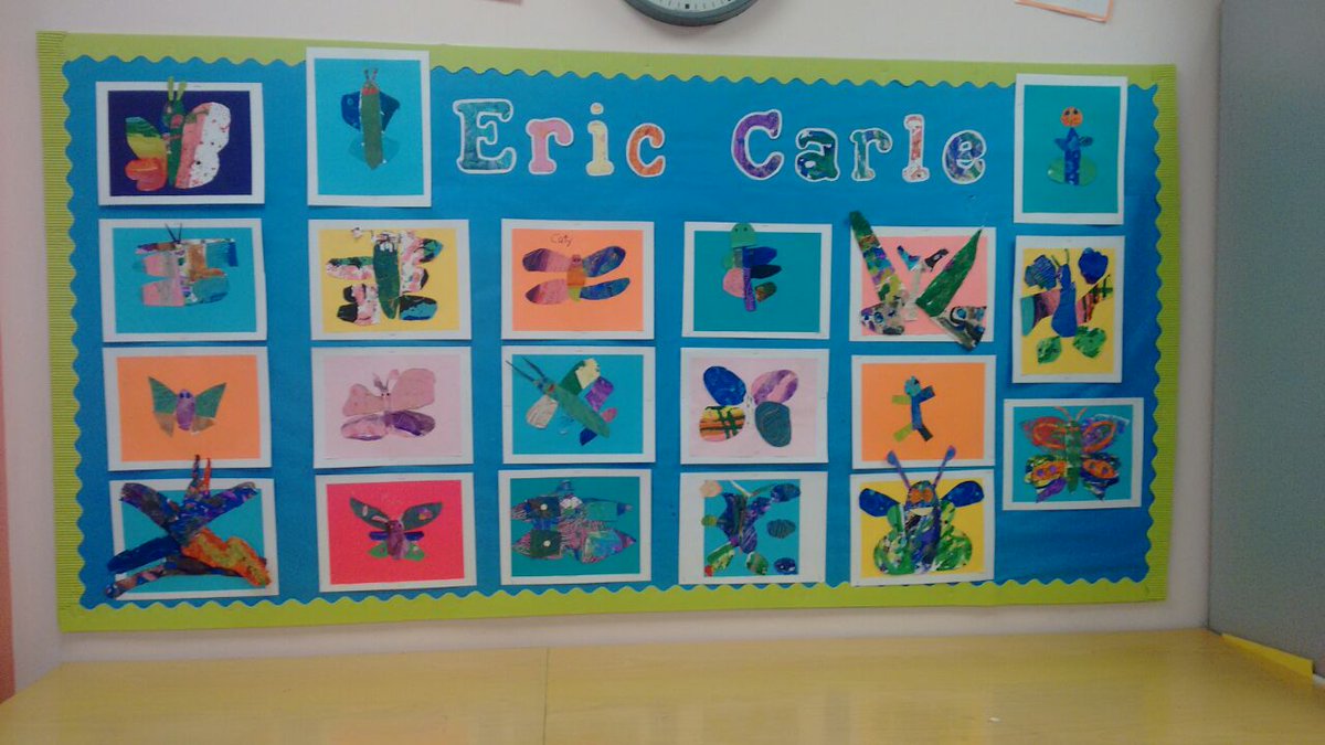 Ramirez21Myrna's tweet photo. #KinderC #EricCarle #Collage #FavoriteAuthor #butterflies #enjoy #learn #fun @ASFMELEM @LisaLaRegia @FiMora71 https://t.co/VkLcs4b5M5